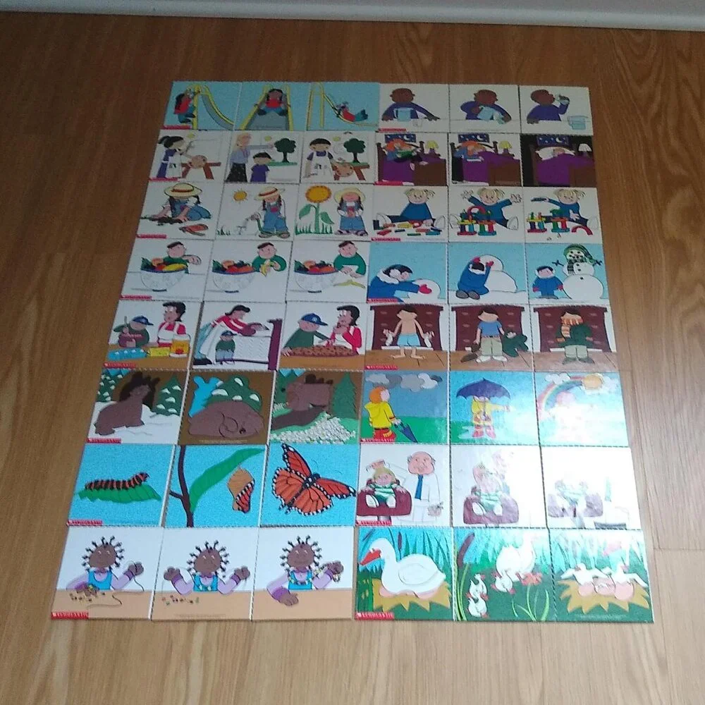 Scholastic Sequencing Scenery x 16